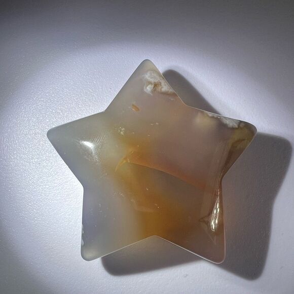 Flower‎ Agate Star Carving (14) - Picture 4 of 8